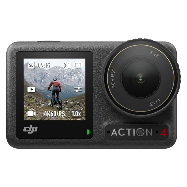 DJI Osmo Action 4 Standard Waterproof Action Camera 4K With 1/1.3″ Sensor, Dual Touchscreens, Vlogging Camera