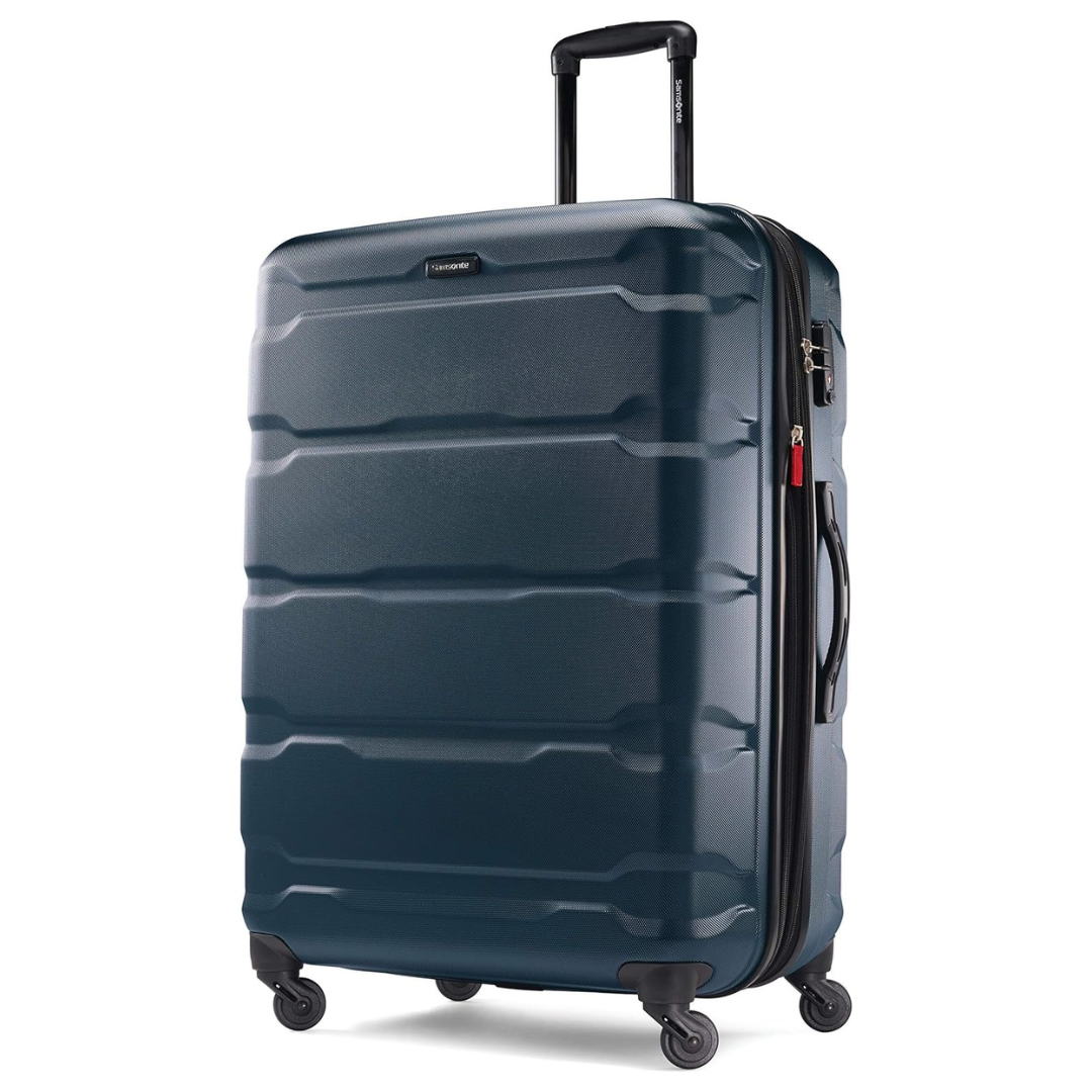 Samsonite Omni PC Hardside Expandable Luggage With Spinner Wheels, Checked-Large 28-Inch