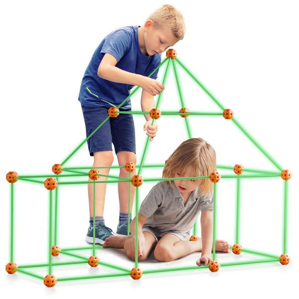 VEVOR 85 Pcs Glow In The Dark Fort Building Kit