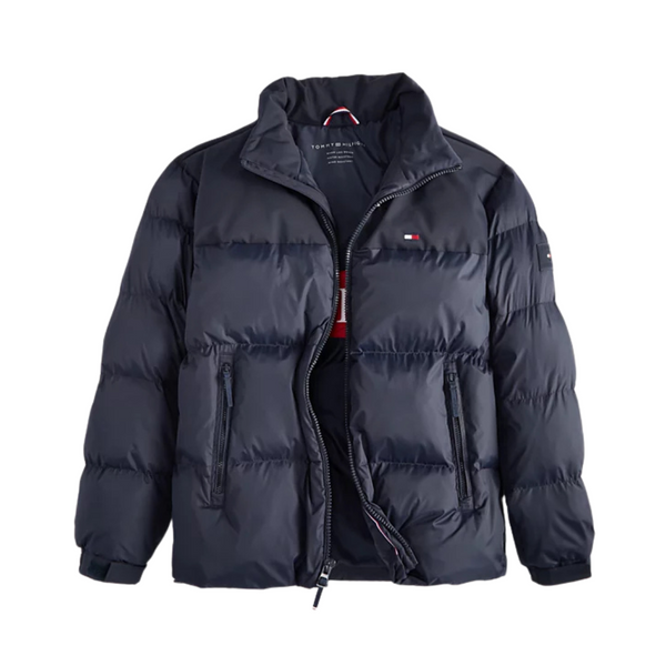 Tommy Hilfiger Men's Mixed-Media Puffer Jacket (Various Colors)