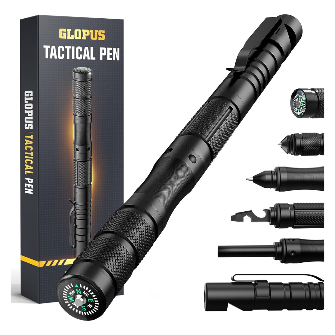 Glopus 9-In-1 Men's Tactical Pen Cool Gadgets