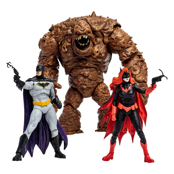 3-Pack McFarlane Toys DC Multiverse Clayface, Batman & Batwoman