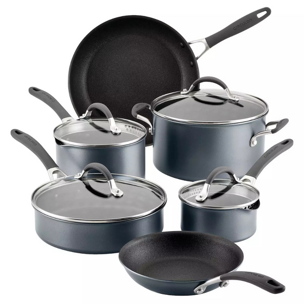 Circulon A1 Series 10 Piece Nonstick Induction Cookware Set