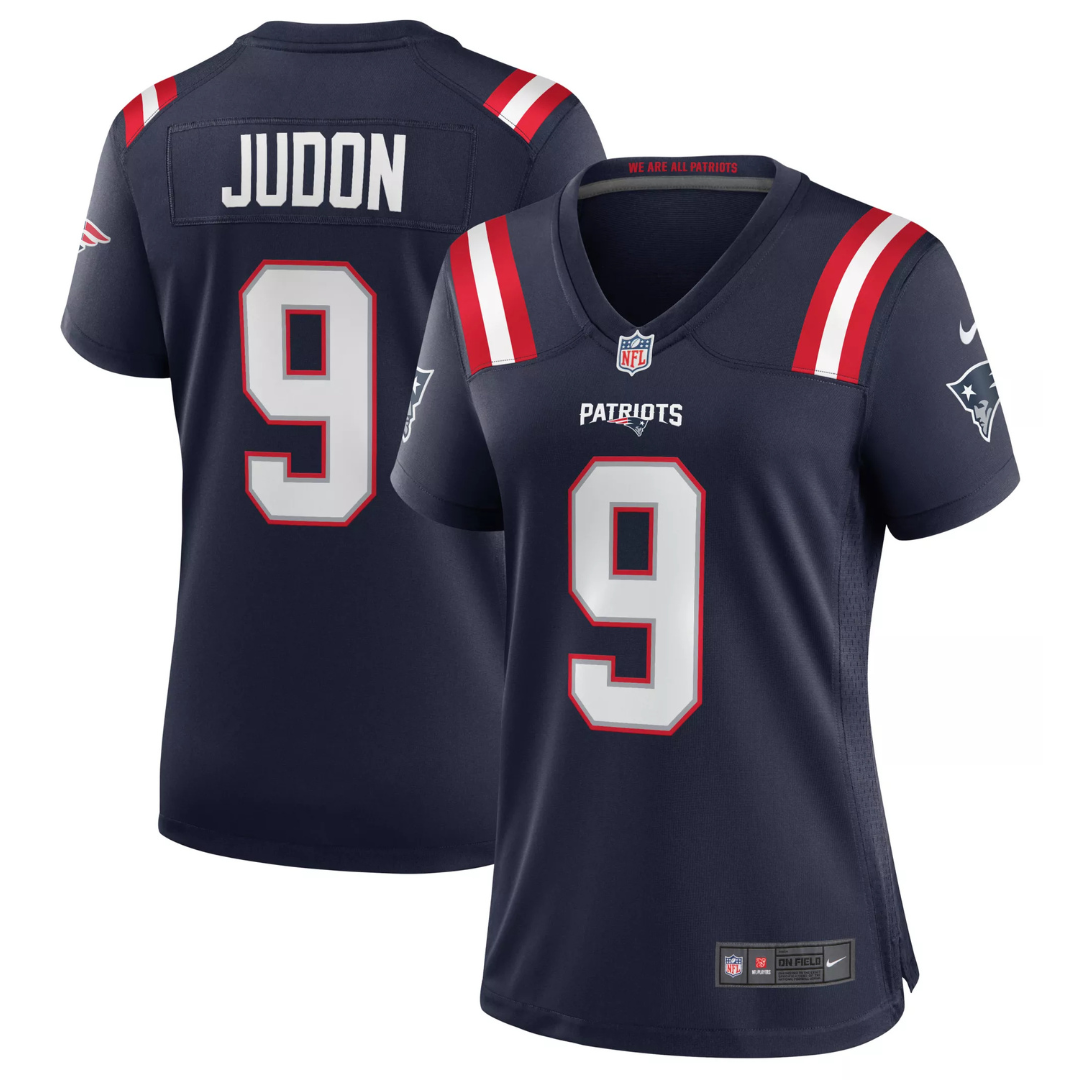 Nike Women's New England Patriots Matthew Judon #9 Navy Game Jersey