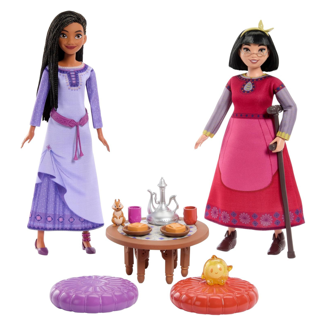 Mattel Disney Best Friends Tea Time Playset With Asha & Dahlia