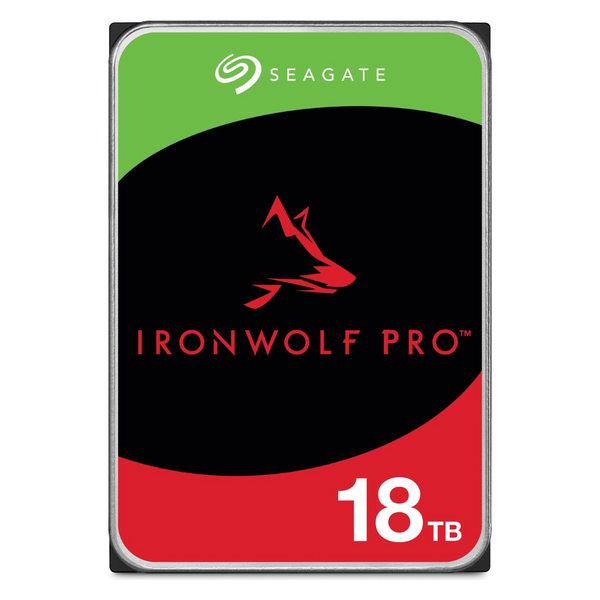 Seagate IronWolf Pro 3.5" 18TB Internal Hard Drive [Certified Refurb]