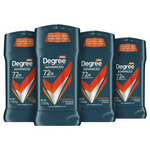 4-Pack Degree Advanced Men's 2.7oz Antiperspirant Deodorant