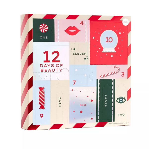 12-Piece Beauty Advent Calendar Gift Set