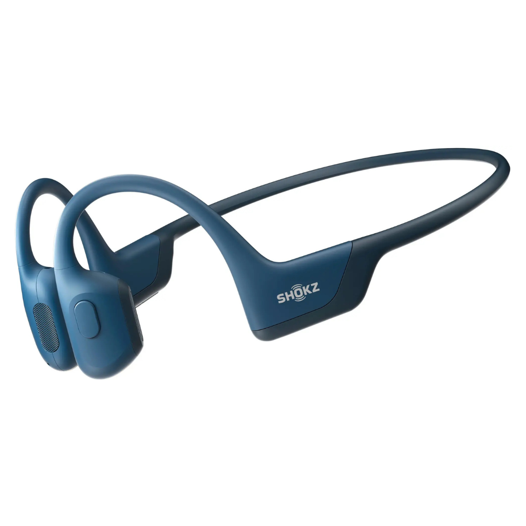 Shokz OpenRun Pro Premium Bone Conduction Open-Ear Headphones (Steel Blue)