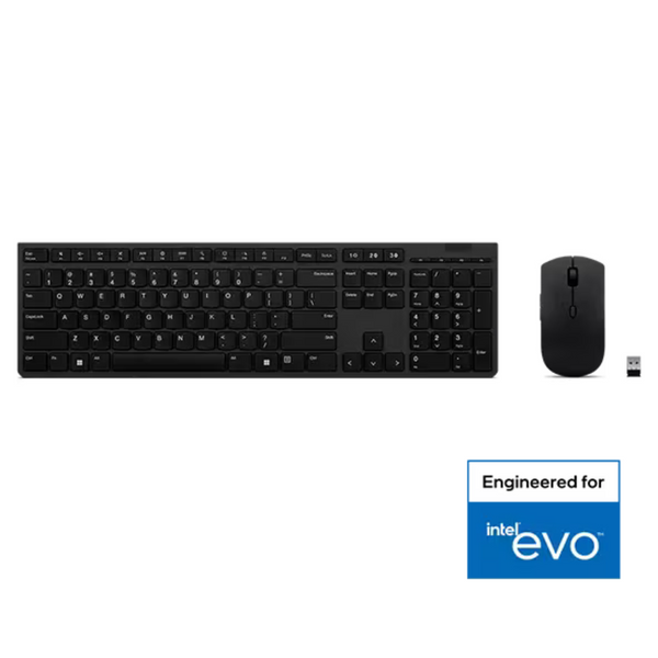 Lenovo Professional Wireless Rechargeable Keyboard And Mouse Combo