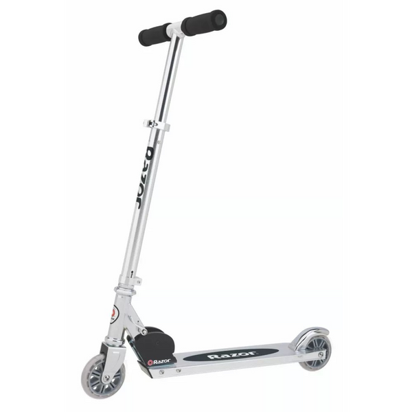 Razor A2 Foldable Lightweight Kick Scooter With Wheelie Bar