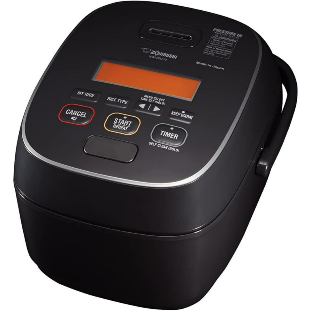 Zojirushi NW-JEC10BA 5.5-Cup Pressure Induction Heating (IH) Rice Cooker & Warmer