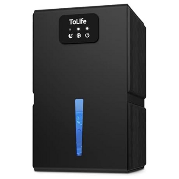 ToLife 950 sq.ft Portable Dehumidifier with Auto Shut Off & Sleep Mode