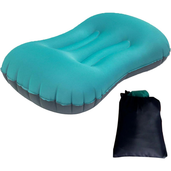 Ultralight Portable Inflatable Camping Pillow With Removable Cover