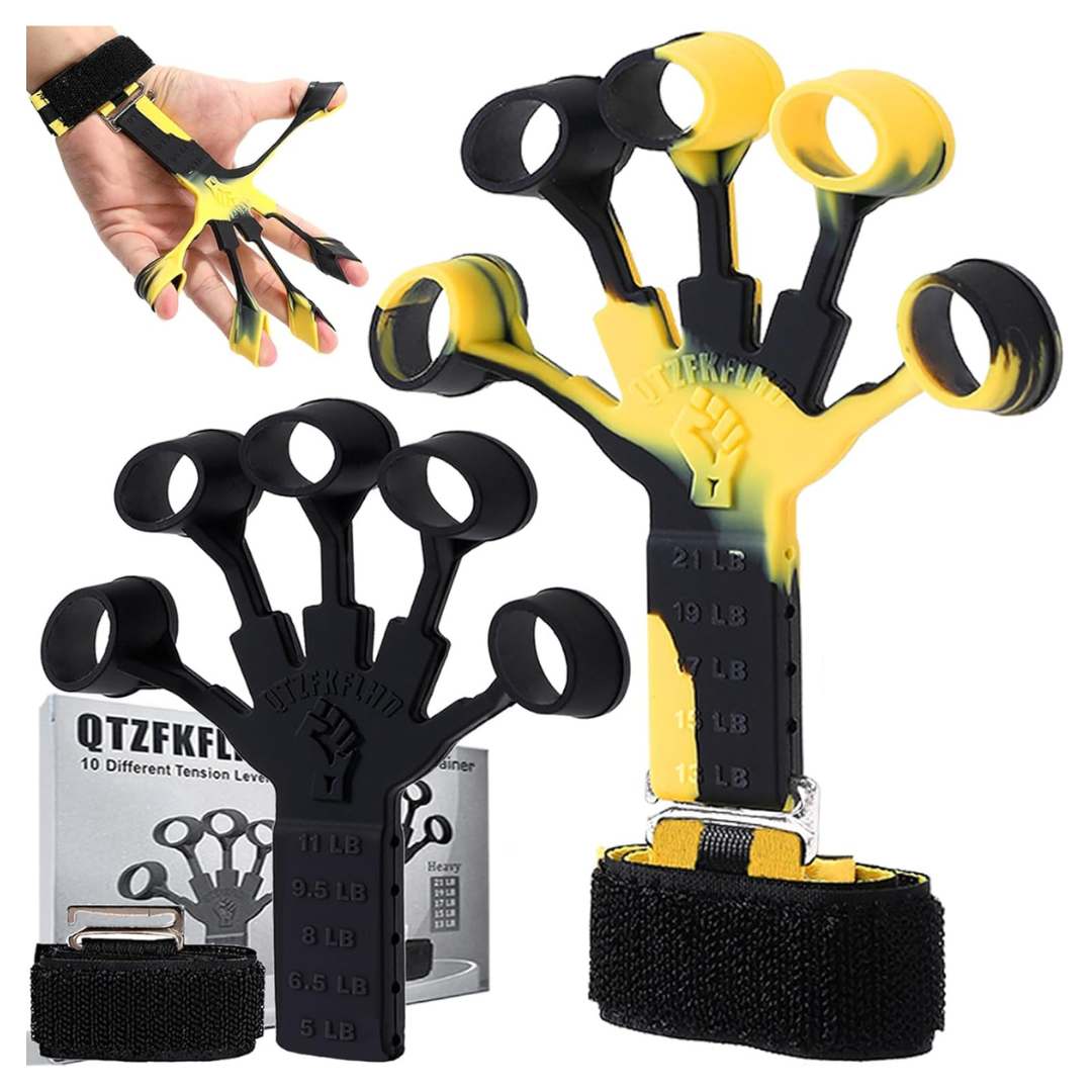 2-Piece Upgraded Grip Strength Finger Strengthener