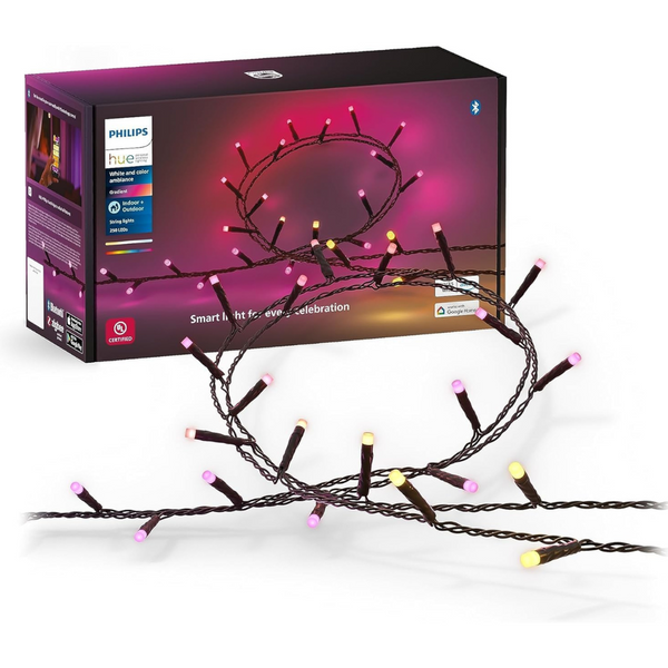 Philips Hue Indoor/Outdoor Holiday 65-Foot Festavia String Lights