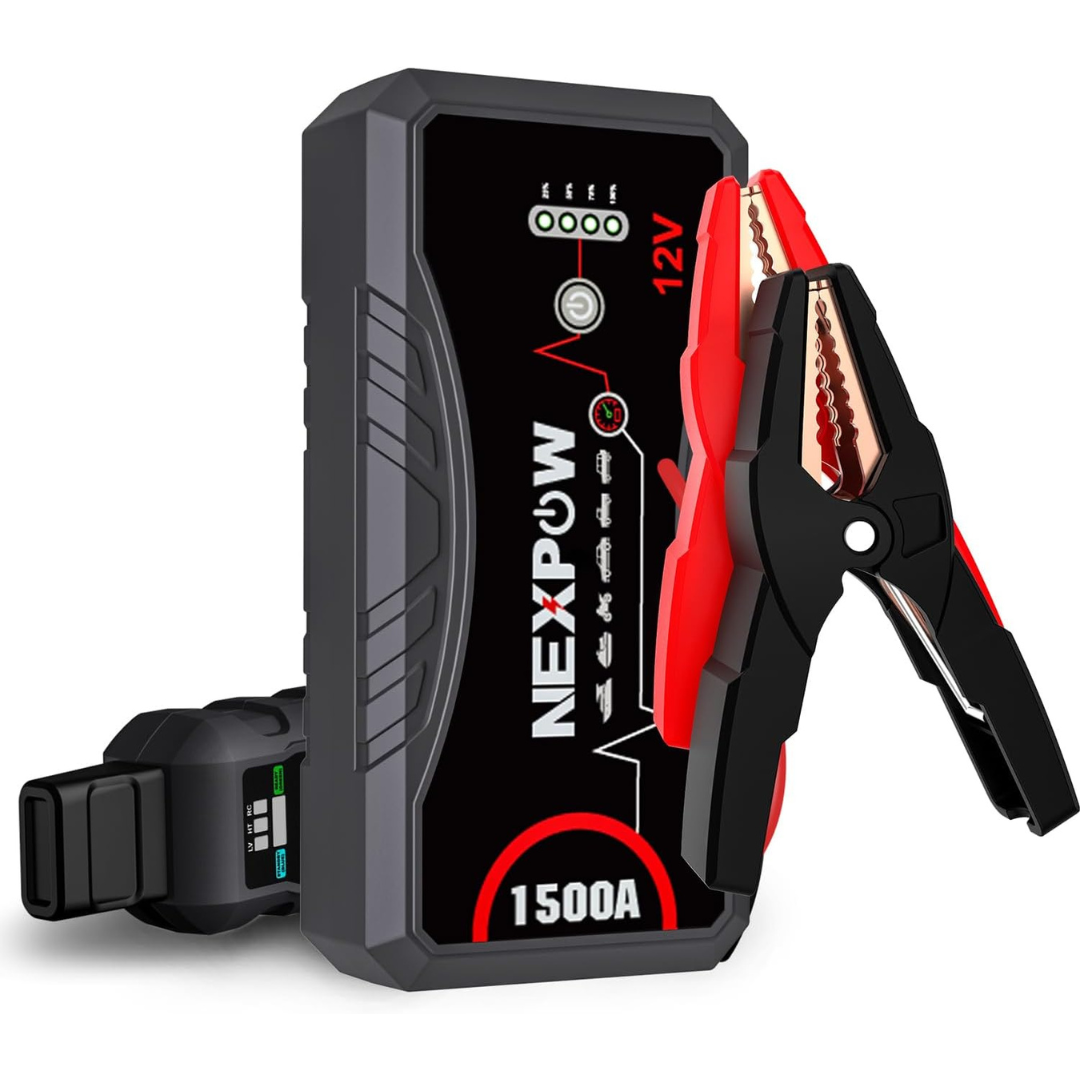 Nexpow Q10S 1500A 12V Portable Car Battery Jump Starter Pack