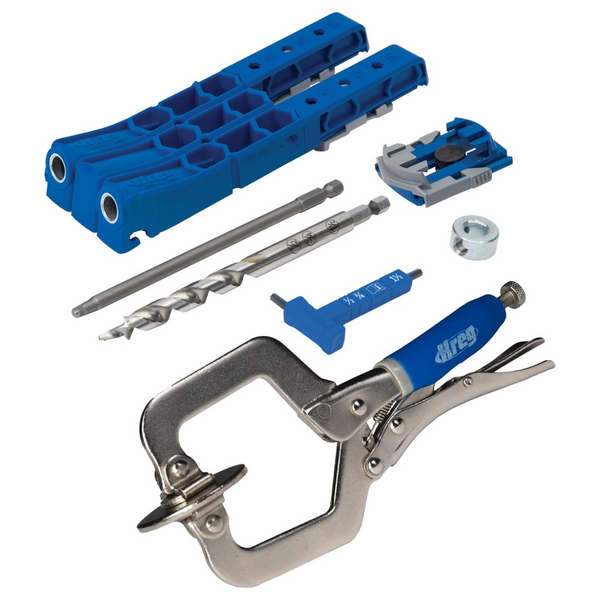 Kreg Pocket-Hole Jig 320 & KHC-MICRO Hand Clamp (KPHJ320-22)