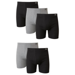 5-Pack Hanes Men's TAGLESS Boxer Briefs with ComfortSoft Waistband