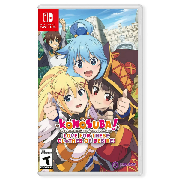 KONOSUBA God's Blessing On this Wonderful World! Love For These Clothes Of Desire! For Nintendo Switch