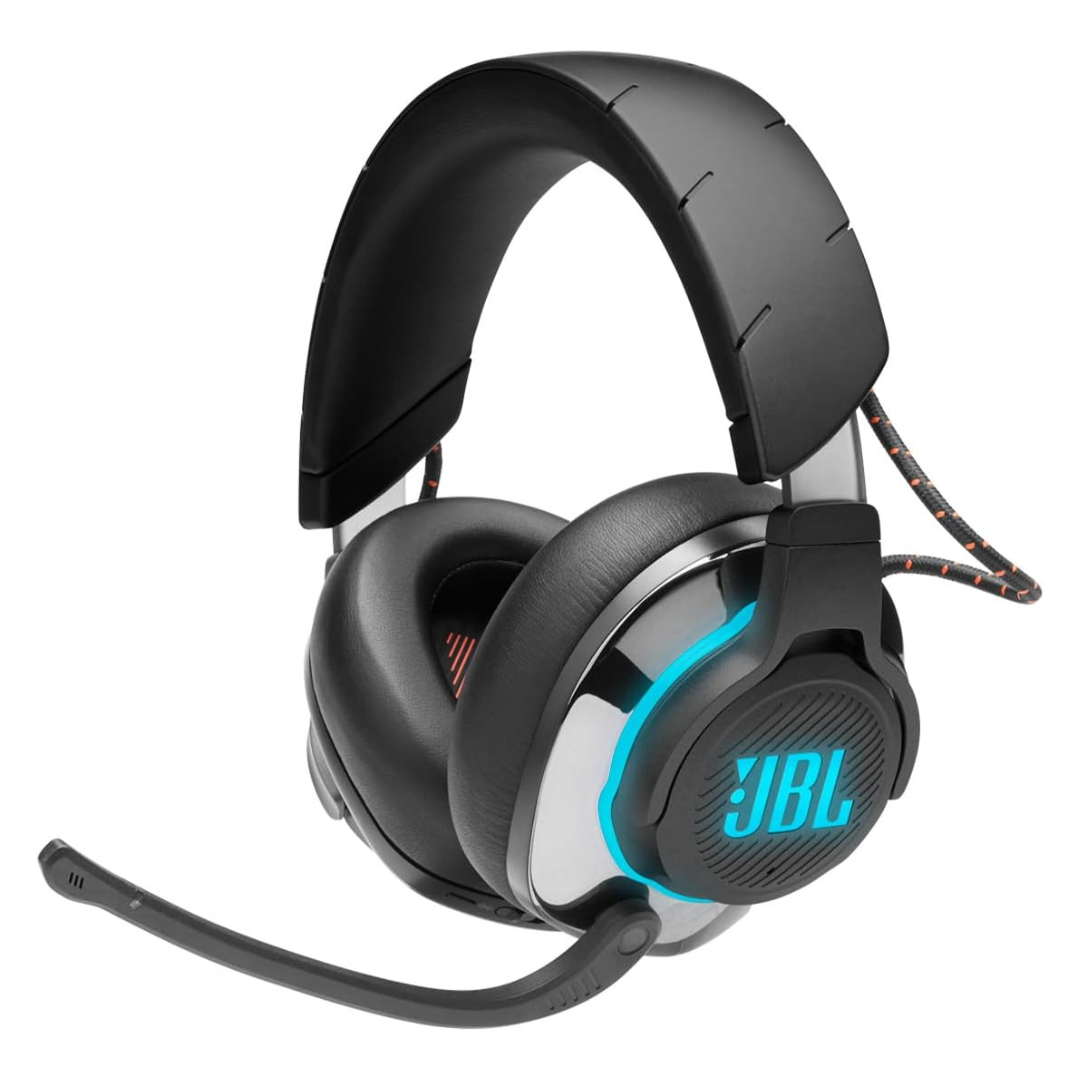 JBL Quantum 810 Wireless Noise-Canceling Over-Ear Gaming Headset (Black)