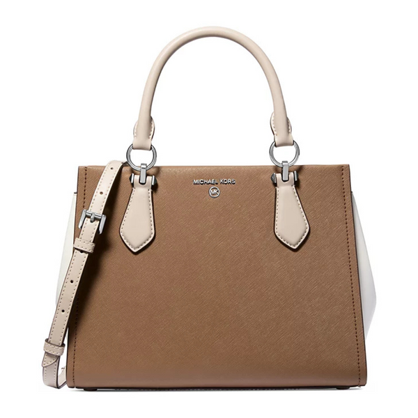 Michael Kors Marilyn Medium Leather Satchel (2 Colors)