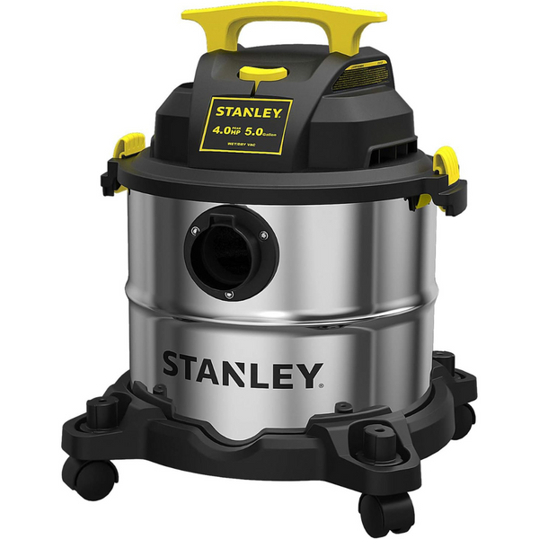 Stanley 5-Gallon Wet/Dry Steel Tank Vacuum Cleaner