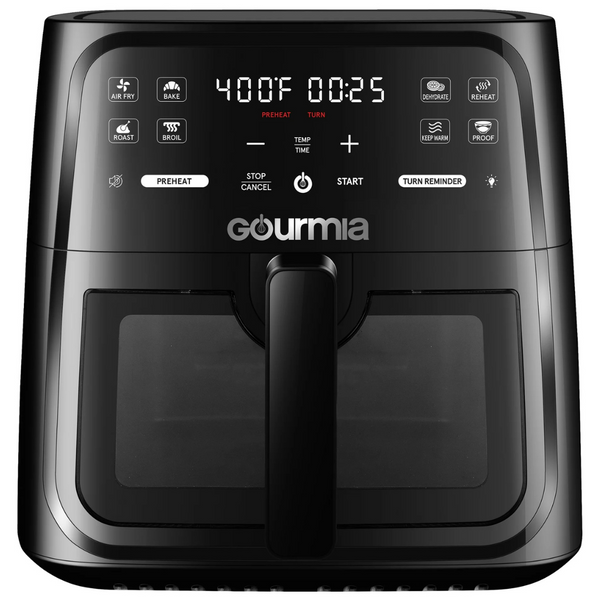 8-Qt Gourmia GAF823B 8-Quart Digital Air Fryer (4 Colors)