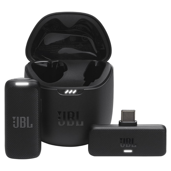 JBL Quantum Stream Wireless USB-C Wearable Streaming Microphone