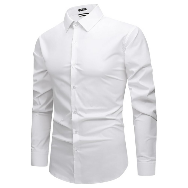 Men's Slim Fit Long Sleeve Button Down Cotton Casual Shirts