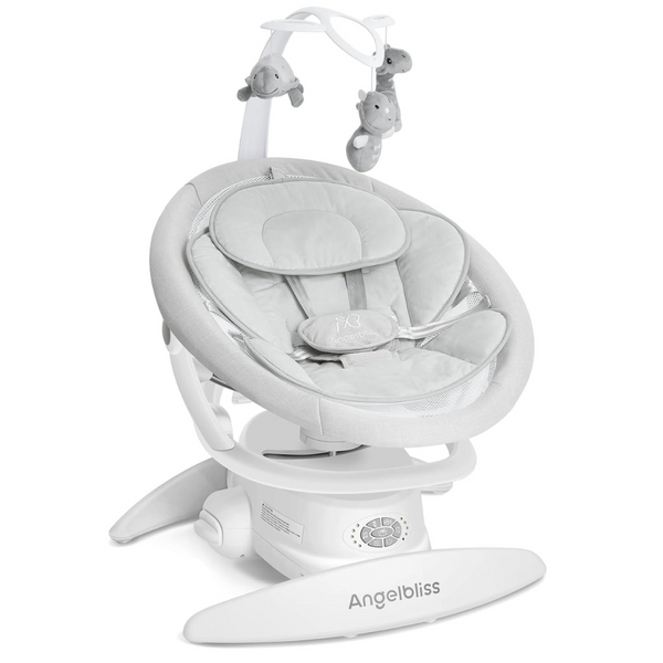 Angelbliss 3-In-1 Portable Baby Swing With Motion Detection (2 Colors)