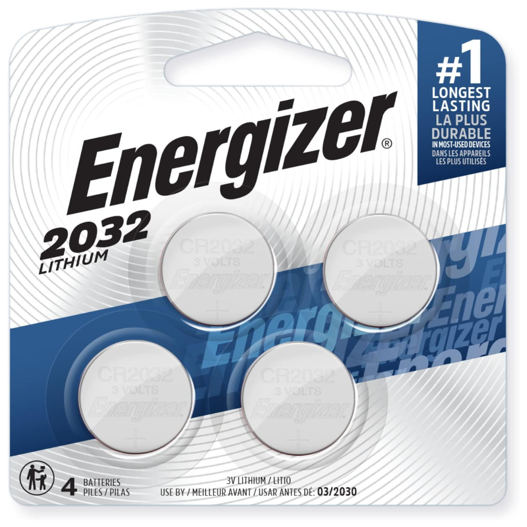 4-Pack Energizer 3V Lithium Coin Battery