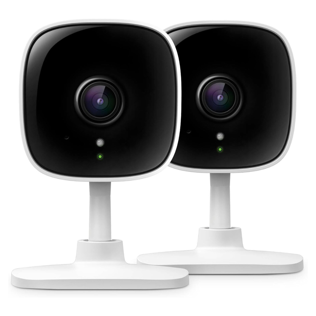 2-Pack TP-Link Tapo 2K Security Camera For Baby Monitor