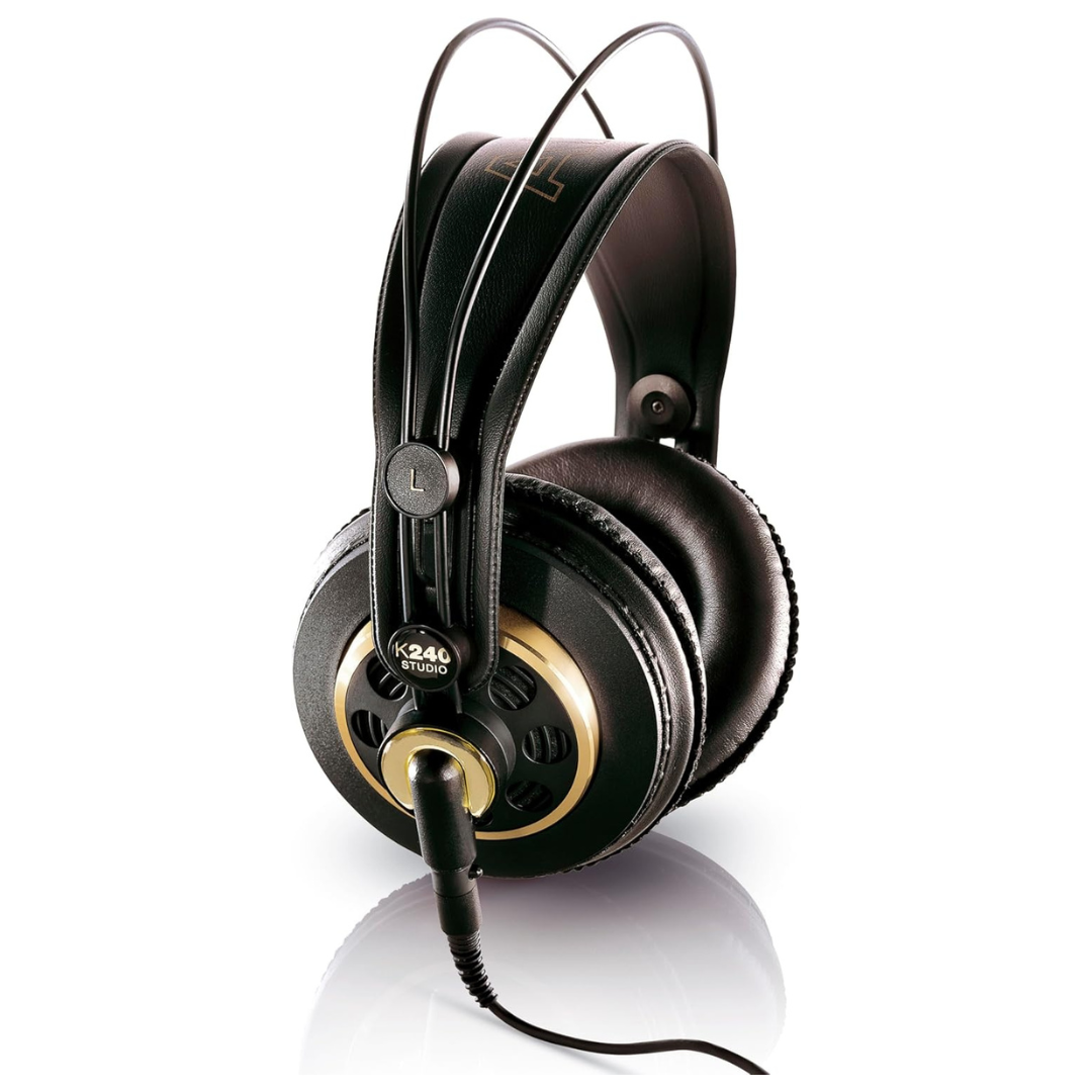 AKG K240 Headphones, Gold, (K240STUDIO)