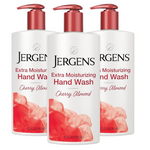 ergens Extra Moisturizing Hand Soap With Jergens Cherry Almond Scent, Hand Wash For Dry Hands (8.3 Ounces, Pack Of 3)