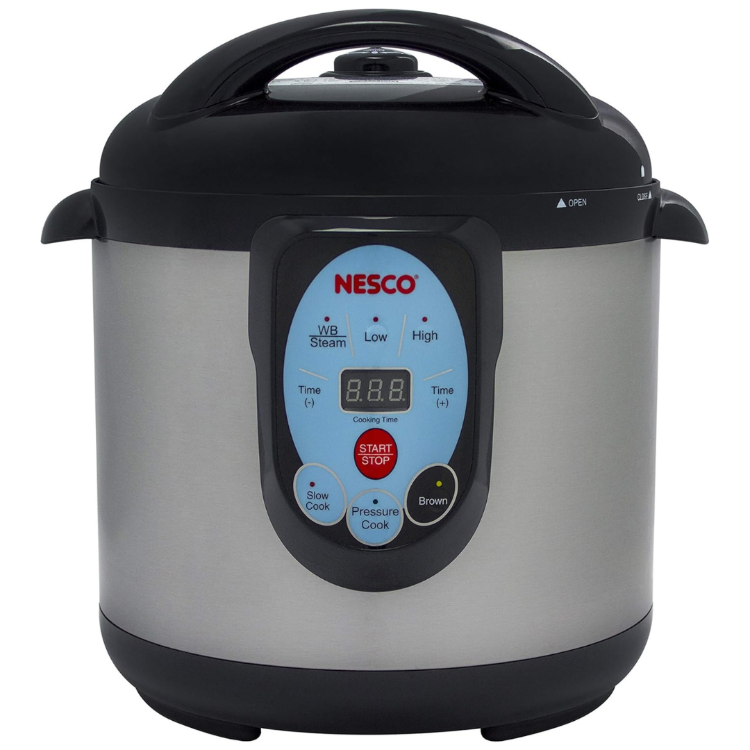 Nesco NPC-9 Smart Electric Pressure Cooker And Canner, 9.5 Quart