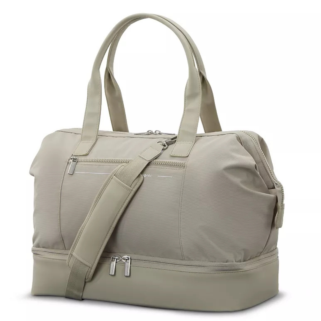 Samsonite Better Than Basics Drop Bottom Weekender Duffel Bag + $10 Kohls Cash