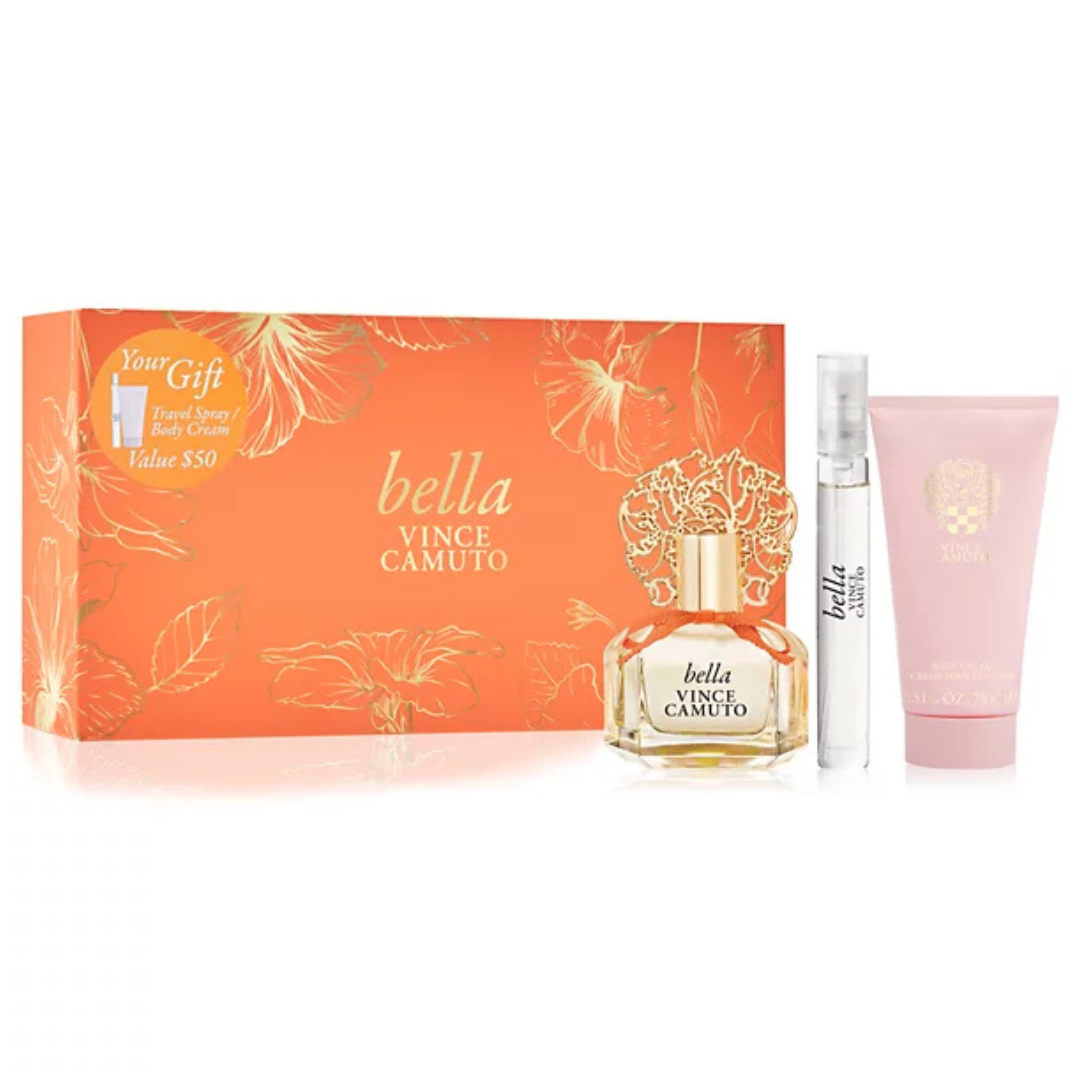 Vince Camuto 3-Piece Bella Eau De Parfum Gift Set