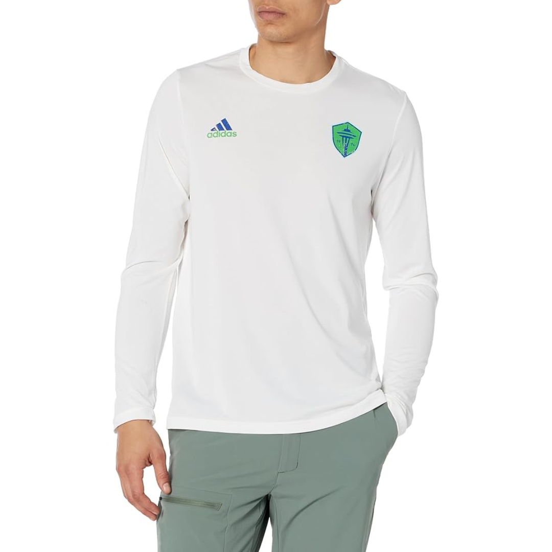 Adidas Men's FC Long Sleeve Pre-Game T-Shirt