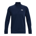 Under Armour Men's Armour Fleece 1/4 Zip Pullover (Academy/White)