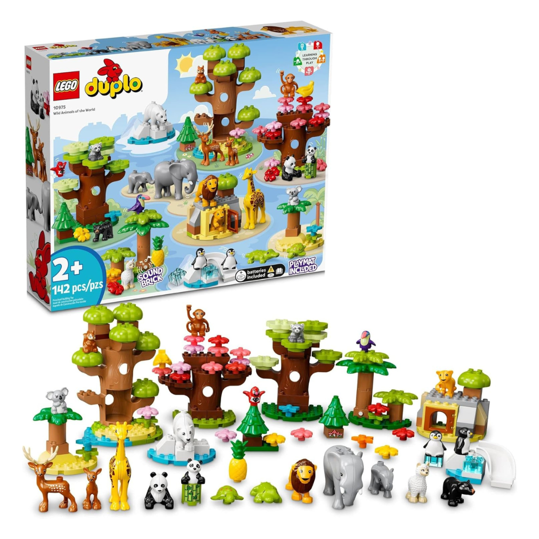 LEGO DUPLO 10975 Wild Animals Of The World Toy Set