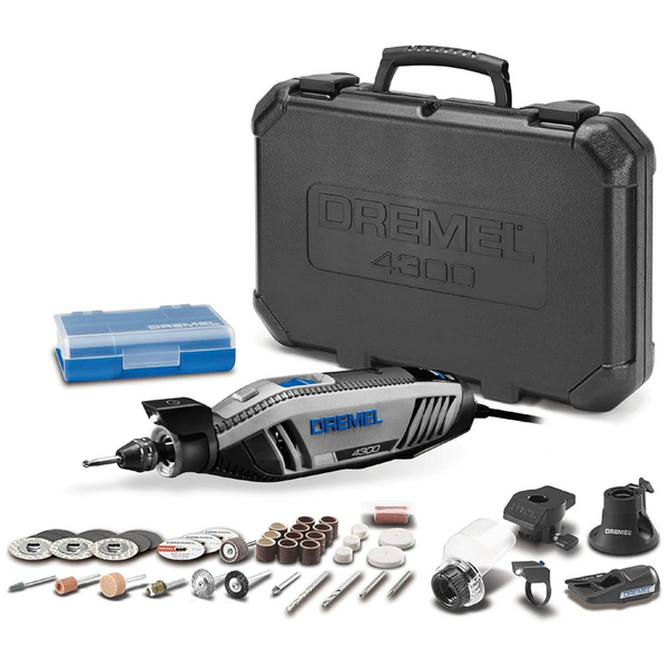 Dremel 4300-5/40 High Performance Rotary Tool Kit with LED Light