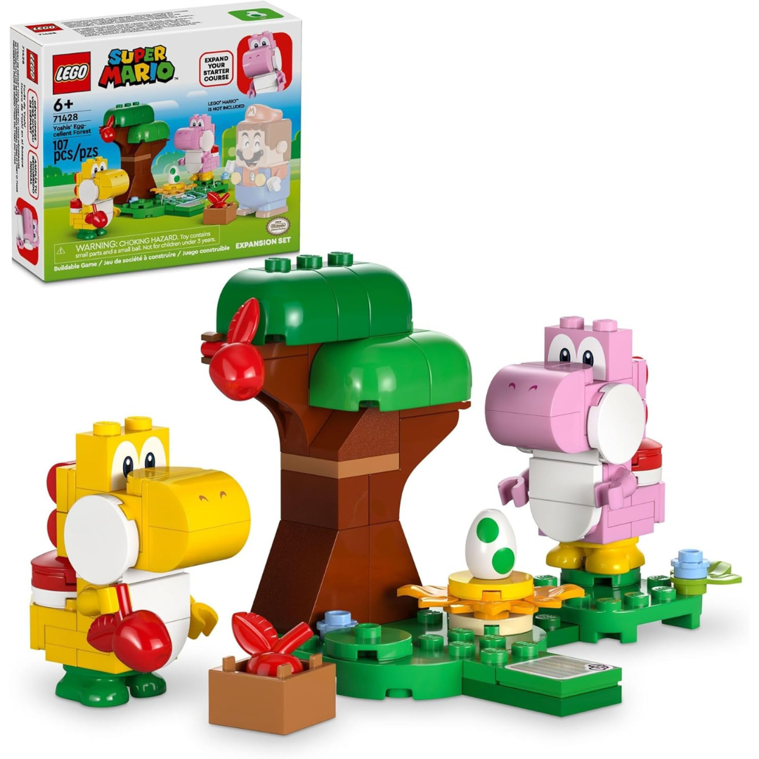 LEGO 71428 Super Mario Yoshis' Egg-cellent Forest Expansion Set