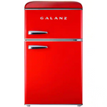 Galanz GLR31TRDER 3.1 Cu.Ft. Retro Compact Refrigerator