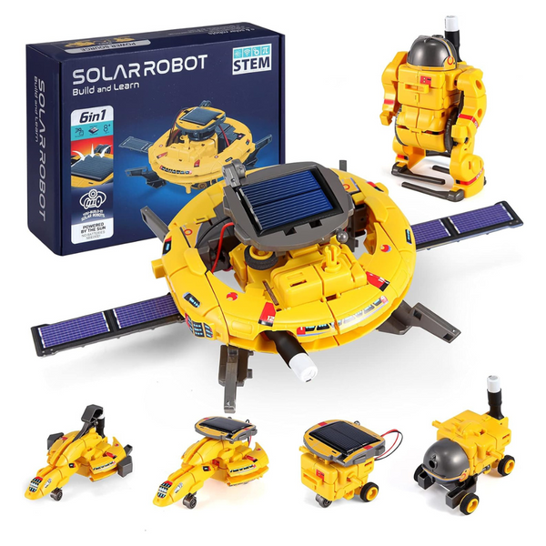 120 Pcs Solar Robot STEM Building Kit