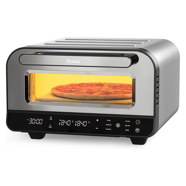 Countertop Indoor Electric Pizza Maker With 5 Touchscreen Presets