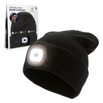 Sharper Image LED Flashlight Beanie