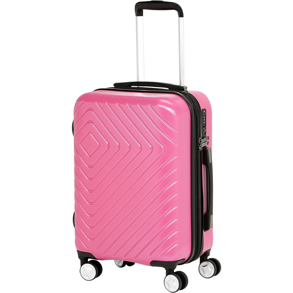 AmazonBasics 21.7" Geometric Hardside Luggage