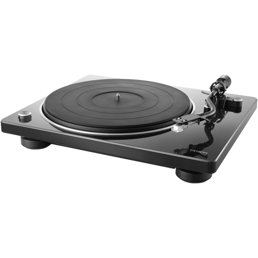 Denon DP-400 Semi-Automatic Analog Turntable with Speed Auto Sensor