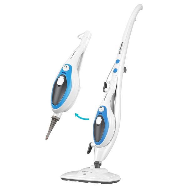 Steam Mop Cleaner ThermaPro 10-in-1 Detachable Handheld Unit